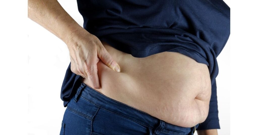 main reasons for weight gain after 40 in men