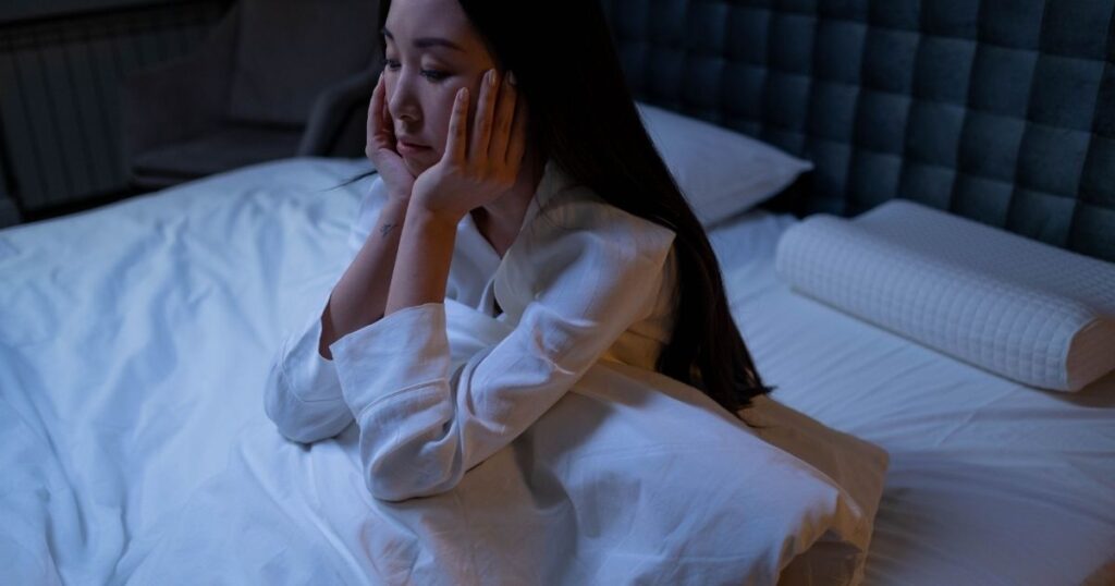 female sleep after 35 problems